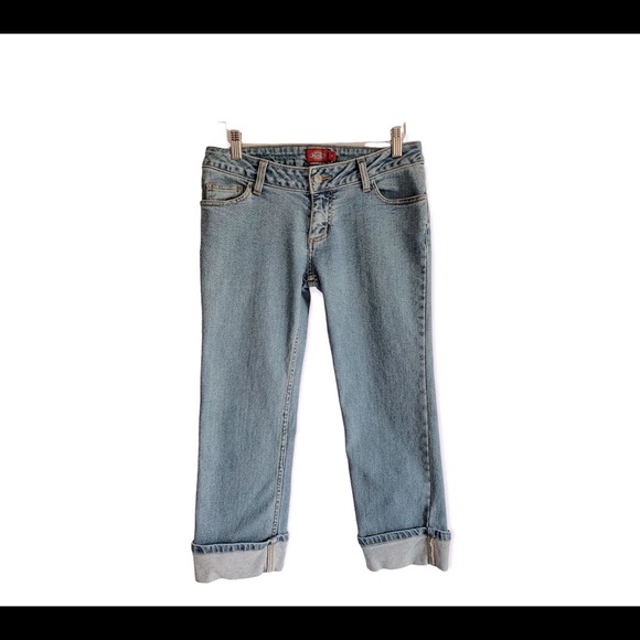 Dickies Women’s Crop Jeans Sz 9 - Picture 2 of 6